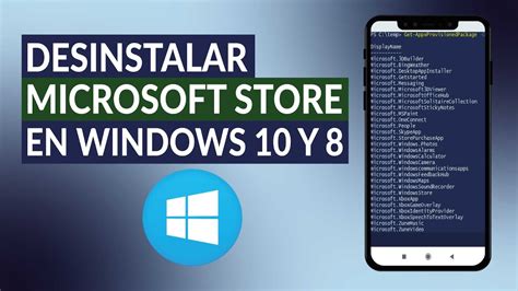 desinstalar microsoft store windows 10